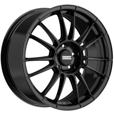 Fondmetal 9RR Fényes fekete 8,5X19 5X114,3 ET30 CB66,1 | alufelni |