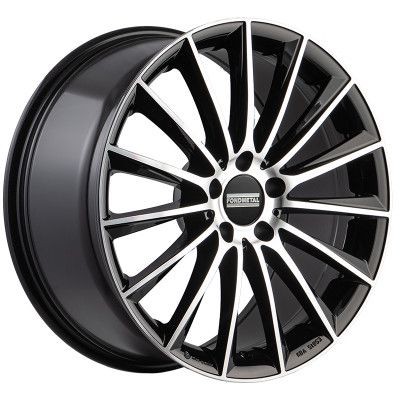 Fondmetal AIDON (FMI04) Fényes fekete Machined 8X19 5X112 ET38 CB66,5
