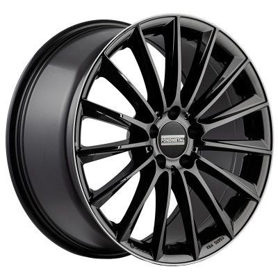 Fondmetal AIDON (FMI04) Fényes fekete Machined LIP 8,5X20 5X112 ET50