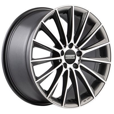 Fondmetal AIDON (FMI04) Fényes titánium Machined 8X18 5X112 ET48
