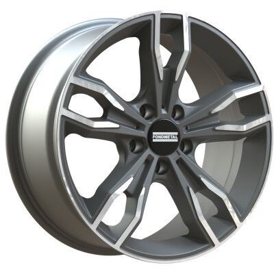Fondmetal ALKE (FMI02) Matt titnium Machined 8,5X18 5X112 ET36