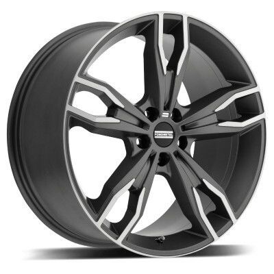 Fondmetal ALKE (FMI02) Matt titánium Machined 9,5X20 5X112 ET43