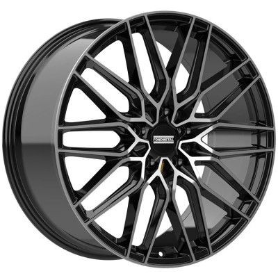 Fondmetal CRATOS (FMI09) F�nyes fekete Machined 11,5X22 5X120 ET37