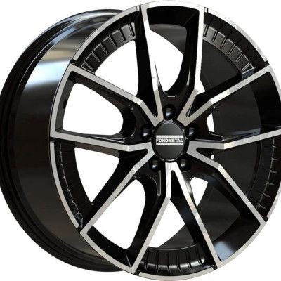 Fondmetal ELATHA (FMI11) Fényes fekete Machined 8X18 5X112 ET39