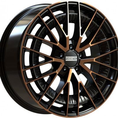Fondmetal KARI (FMI12) Fényes fekete bronz Machined 8X18 5X112 ET34