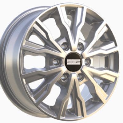 Fondmetal PRO2 (8600) Fényes ezüst 7X17 6X130 ET50 CB84,1 | alufelni |