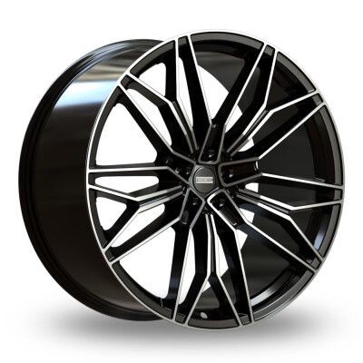 Fondmetal STC-23 Fényes fekete Machined 11,5X23 5X112 ET47 CB66,5 |