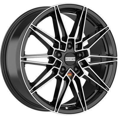 Fondmetal THOE (FMI08) Fényes fekete Machined 8X19 5X120 ET45 CB72,5