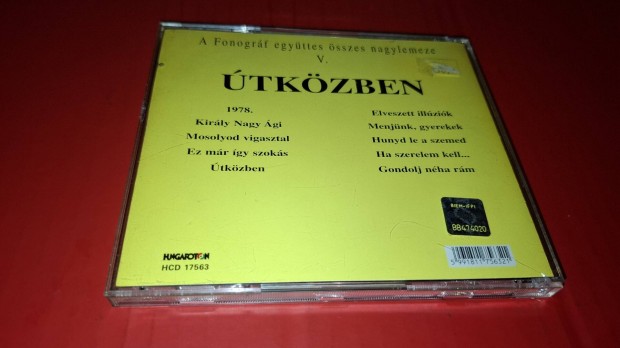 Fonográf Útközben Cd 1994