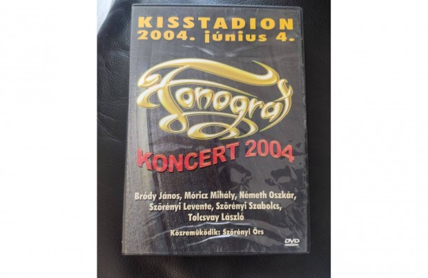 Fonogrf koncert 2004. jnius 4. Kisstadion DVD