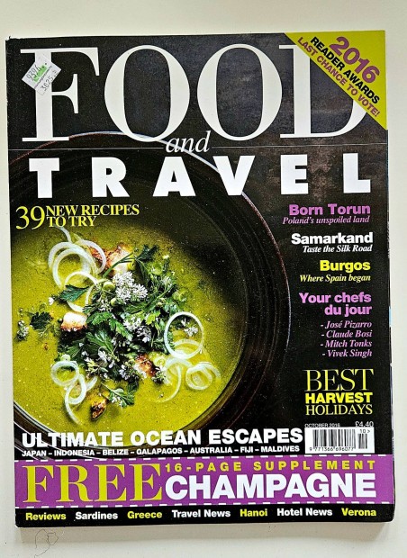 Food and travel angol nyelv magazin