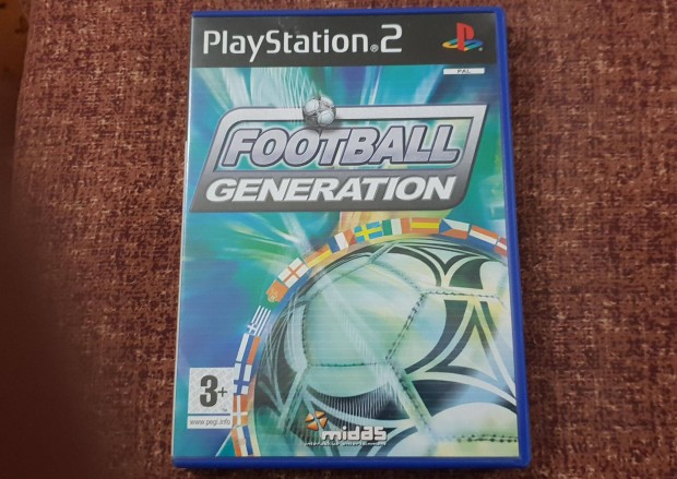 Football Generation Playstation 2 eredeti lemez ( 2000 Ft )