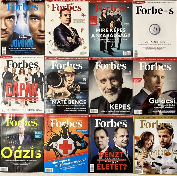 Forbes zleti magazin egyben elad.