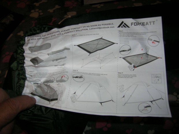 Forceatt Camping Stor 2 szemlyes vzll,