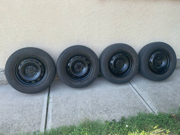 Ford 15" 5X108 lemezfelni 195/65 R15 Michelin nyri gumi Focus C-Max
