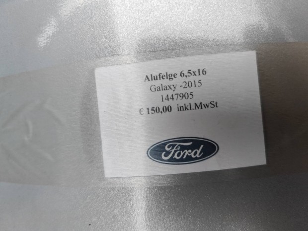 Ford 16 colos alufelni gyári új