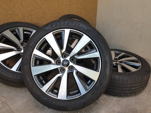 Ford 18" bicolor hibátlan alufelni szett, Tpms, 2023 Conti nyár