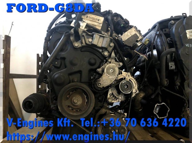 Ford 1,6TDCI, G8DA bontott motor