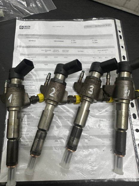 Ford 1.6 tdci euro5 siemens continental porlaszt befecskendez szett 