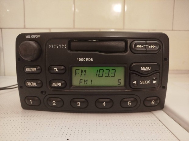 Ford 4000 RDS gy�ri r�di� , aut�r�di� t�k�letesen m�k�d� �llapotban 