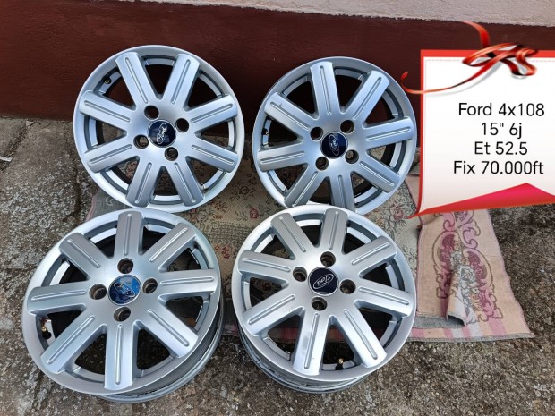 Ford 4x108 15 col alufelni szett