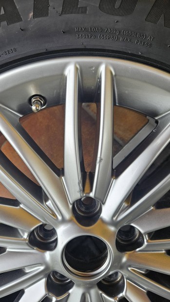 Ford 5×108 R16 Borbet Alufelniszett 215/55 nyárigumival