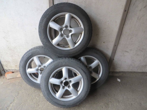 Ford 5x108 15" alufelni garnit�ra Hankook 195/65R15 t�ligumik
