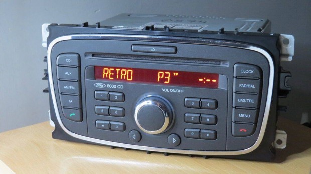 Ford 6000 CD gy�ri cd-s r�di� fejegys�g - fekete