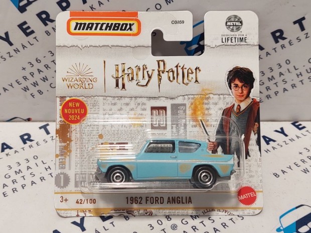 Ford Anglia (1962) - Harry Potter - 42/100 - bliszteres -  Matchbox -