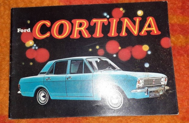 Ford Cortina svjci prospektus