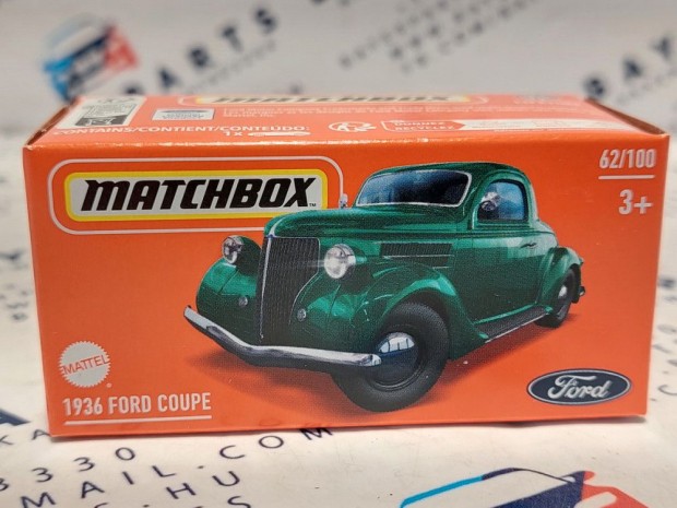 Ford Coupe (1936) - 62/100 -  Matchbox - 1:64