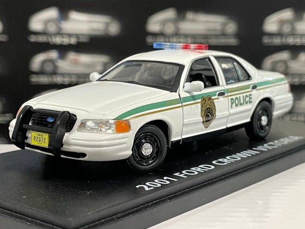 Ford Crown Victoria 2001 Police Miami "Dexter" 1:43 1/43 Greenlight