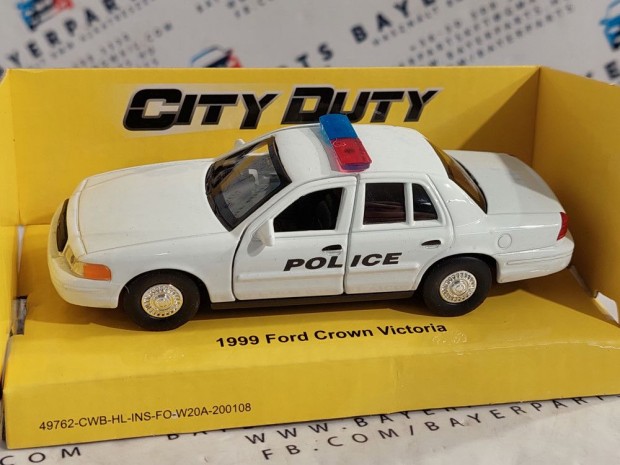 Ford Crown Victoria Police (1999) -  Welly - 1:34