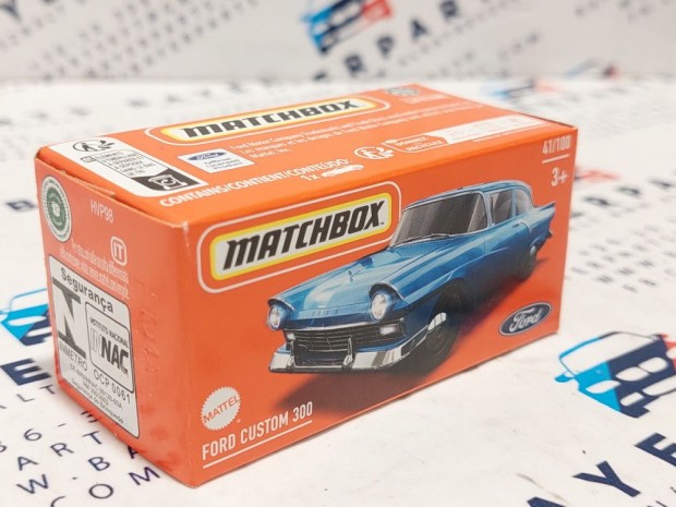 Ford Custom 300 - 41/100 - -  Matchbox - 1:64