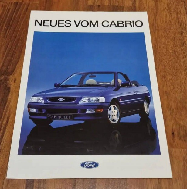 Ford Escort Cabriolet Prospektus 1993