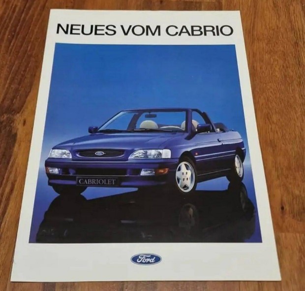 Ford Escort Cabriolet Prospektus 1993