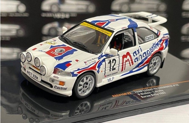 Ford Escort RS Cosworth No.12 Barum Rally 1997 1:43 1/43 Ixo