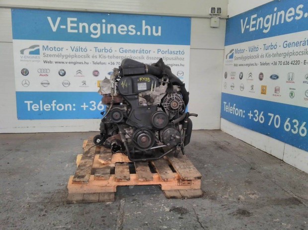 Ford Fiesta 1,4TDCI, F6JA bontott motor