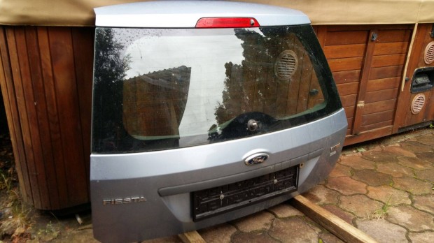 Ford Fiesta 2002 - 2008-ig 5 ajtós csomagtér ajtó acélkék Tonic-kék!
