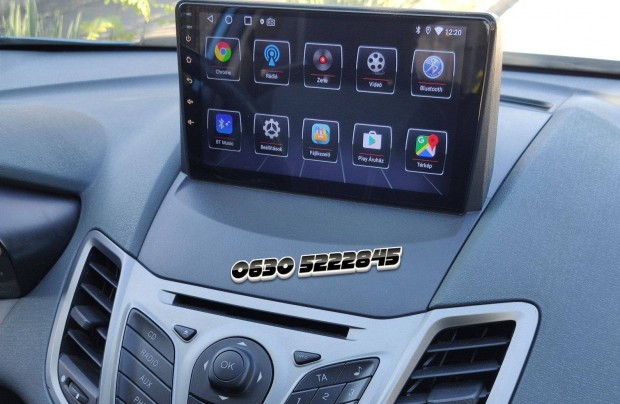Ford Fiesta Android Multimdia Rdi Navigci Carplay 9" Kijelz Hif