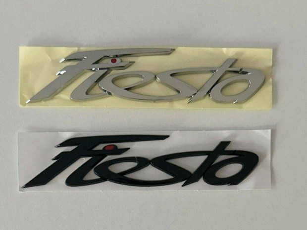 Ford Fiesta JEL Logo Emblma Felirat Csomagtr Csomagtart Kiegszt