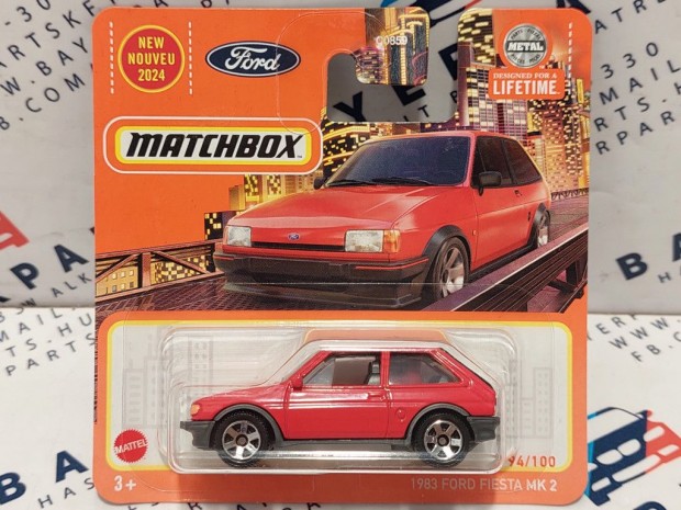 Ford Fiesta MK2 (1983) - bliszteres 94/100 -  Matchbox - 1:64