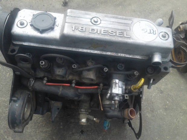Ford Fiesta MK3 1.8D 44KW komplett motor (RTG)