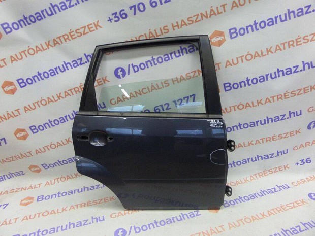 Ford Fiesta MK6 5 ajtós jobb hátsó ajtó grafit színben Sz.K M2
