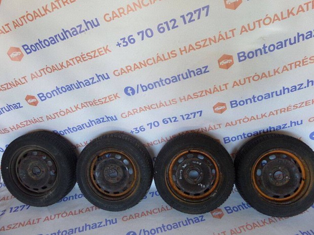 Ford Fiesta MK6 Eladó bontott 4x 108-as lemezfeli téligumival 14 col