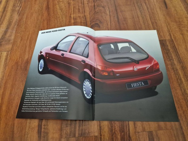 Ford Fiesta Prospektus 1995 Német Nyelv