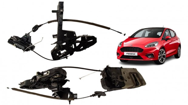 Ford Fiesta VII bal első ajtózár szerkezet cikkszám H1BBB219A65AM
