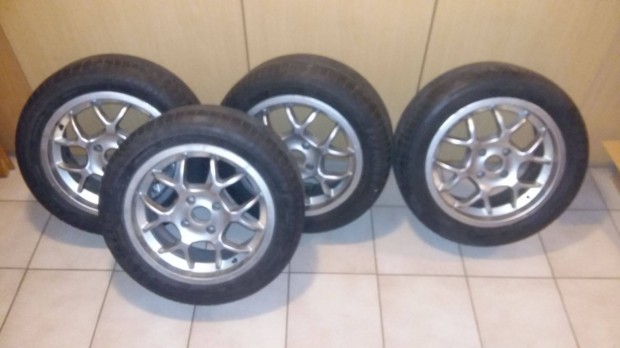 Ford Fiesta fusion 16 coll alufelni ny�ri gumival 205/55 R16