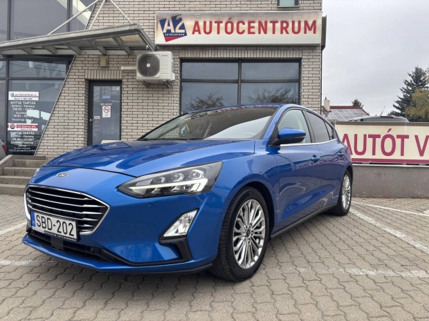 Ford Focus 1.5 Ecoblue Titanium Magyar-1 Tulaj-...