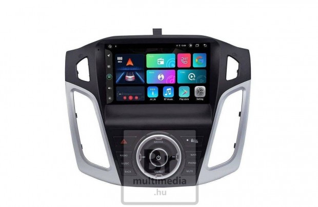 Ford Focus 3 Android Rádió Kijelző Multimédia Rádió Navigáció Carplay